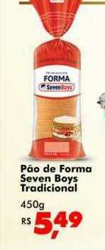 Big Box Pão De Forma Seven Boys Tradicional oferta