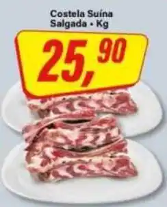 Rede Supermarket Costela Suína Salgada oferta