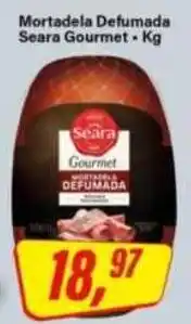 Rede Supermarket Mortadela Defumada Seara Gourmet oferta