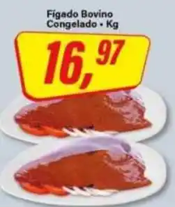 Rede Supermarket Figado Bovino Congelado oferta
