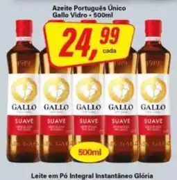 Rede Supermarket Azeite Português Único Gallo Vidro oferta