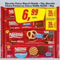 Rede Supermarket Biscoito Choco Biscuit Nestlé oferta