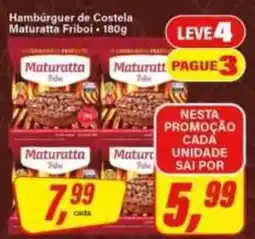 Rede Supermarket Hambúrguer de Costela Maturatta Fribó oferta