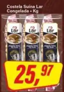 Rede Supermarket Costela Suína Lar oferta