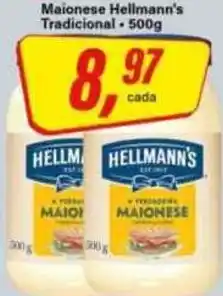 Rede Supermarket Maionese hellmann's tradicional oferta