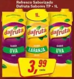 Rede Supermarket Refresco Saborizado Dafruta Sabores TP oferta