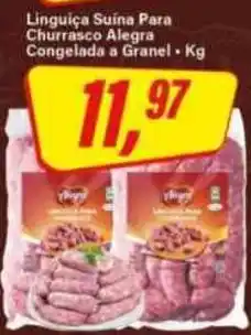 Rede Supermarket Linguiça Suína Para Churrasco Alegre oferta