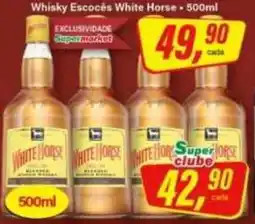 Rede Supermarket Whisky Escocês White Horse oferta