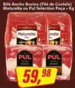 Rede Supermarket Bife Ancho Bovino (File de Costela) Maturatta ou Pul Selection Peça oferta