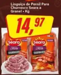 Rede Supermarket Linguiça de Pernil Para Churrasco Seara oferta