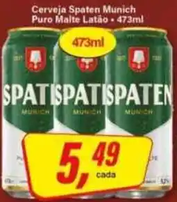 Rede Supermarket Cerveja Spaten Munich oferta