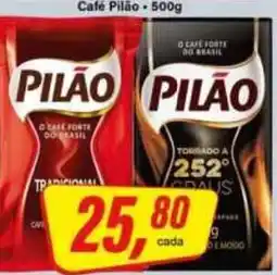 Rede Supermarket Café pilão oferta