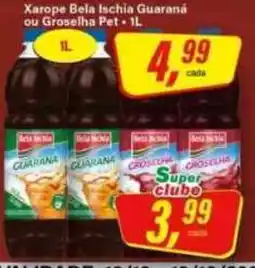 Rede Supermarket Xarope bela ischia guaraná ou groselha pet oferta
