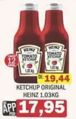Supermercados Mendonça ketchup original heinz oferta