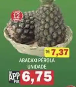Supermercados Mendonça Abacaxi pérola oferta