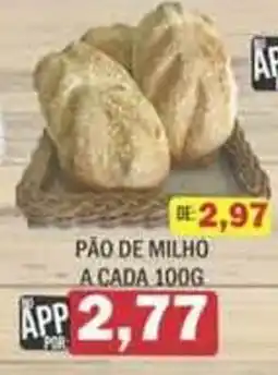 Supermercados Mendonça Pão de milho oferta