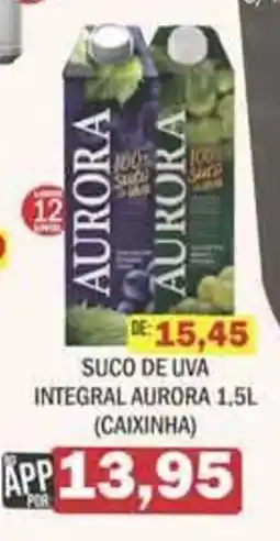 Supermercados Mendonça Suco de uva integral aurora oferta