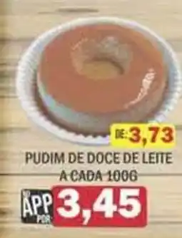 Supermercados Mendonça Pudim de doce de leite oferta
