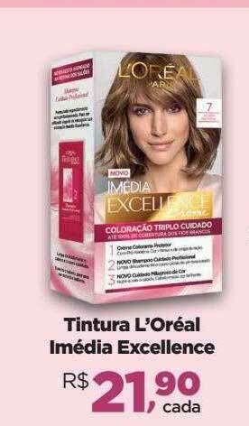 Farmácias Nissei Tintura L'oréal Imédia Excellence oferta