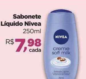 Farmácias Nissei Sabonete Líquido Nivea oferta