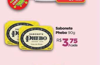 Farmácias Nissei Sabonete Phebo oferta