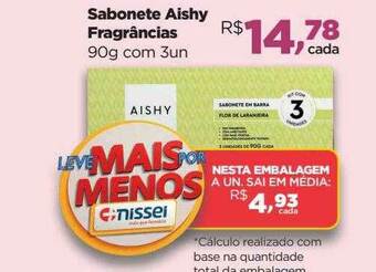 Sabonete Aishy Fragrâncias