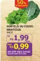 Assaí Atacadista De - hortela ou couve-manteixa oferta