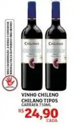 Assaí Atacadista Chilano - vinho chileno oferta