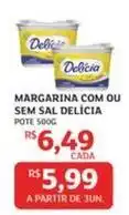 Assaí Atacadista Delícia - margarina com ou sem sal oferta