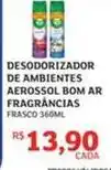 Assaí Atacadista Bom ar - desodorizador de ambientes aerossol oferta