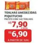 Assaí Atacadista Piquitucho - toalhas umedecidas oferta