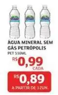 Assaí Atacadista Água mineral sem gas oferta