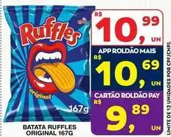 Roldão Original - batata ruffles oferta