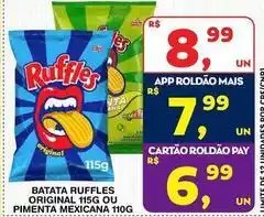 Roldão Ana - batata ruffles original oferta