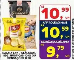 Roldão Lay's - batata clasicas oferta