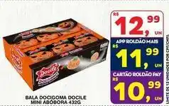 Roldão Docile - bala docigoma docile mini oferta