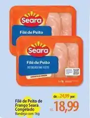 Atacadão Seara - filé de peito de frango congelado oferta