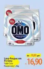 Atacadão Omo - lava-roupas em pó oferta