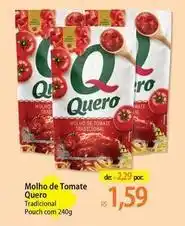 Atacadão Quero - molho de tomate oferta