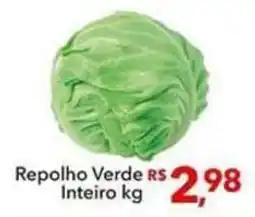 UniSuper Repolho Verde Inteiro oferta