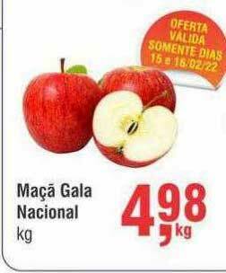 Higa Atacado Maçã Gala Nacional oferta