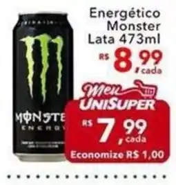 UniSuper Energético Monster oferta