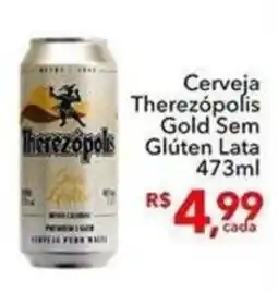 UniSuper Cerveja therezópolis gold sem glúten lata oferta