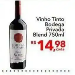 UniSuper Vinho Tinto Bodega Privada Blend oferta