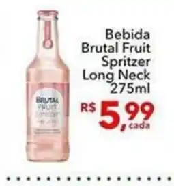 UniSuper Bebida brutal fruit spritzer long neck oferta