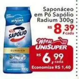 UniSuper Saponáceo em Pó Sapólio Radium oferta
