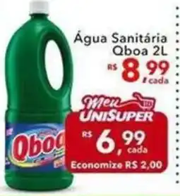UniSuper Água Sanitária Qboa oferta