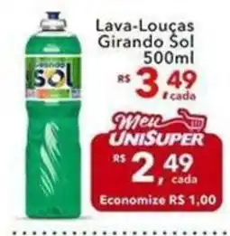 UniSuper Lava-Louças Girando Sol oferta