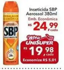 UniSuper Inseticida sbp aerossol oferta