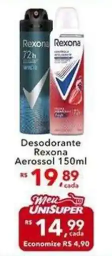 UniSuper Desodorante Rexona Aerossol oferta